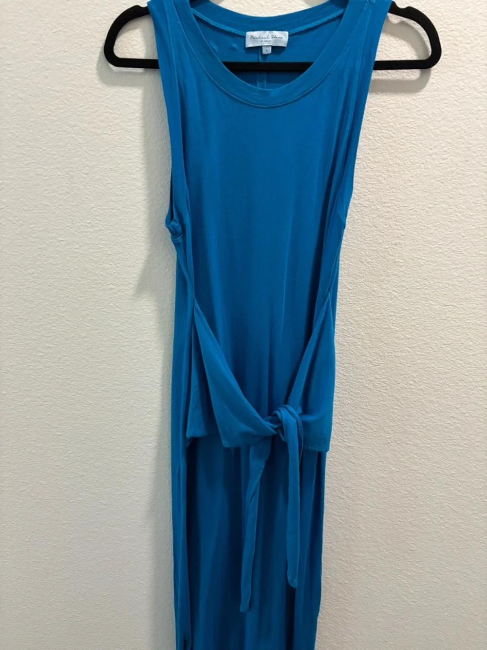 Michael Stars Solange Side Slit Tie Waist Maxi Dress, size S - Picture 3 of 8